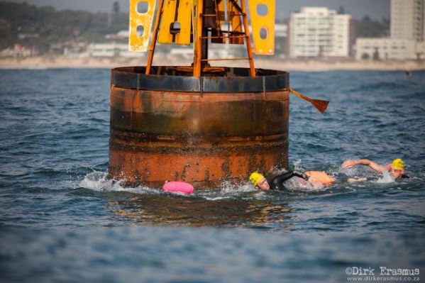 Around the bouy